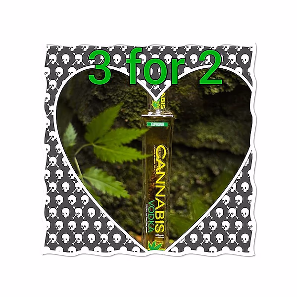 Green dragon cannabis vodka