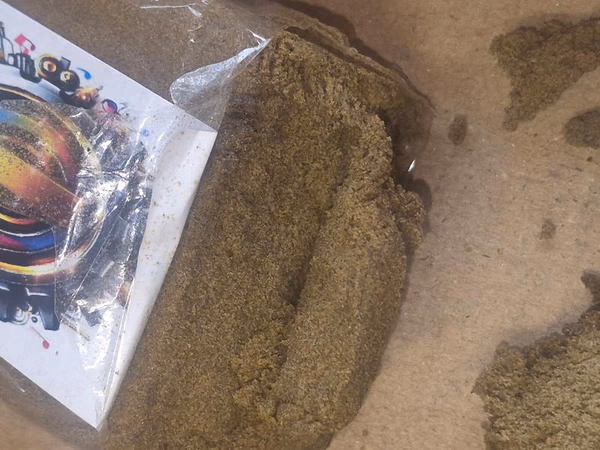 Blonde hash. Top grade image