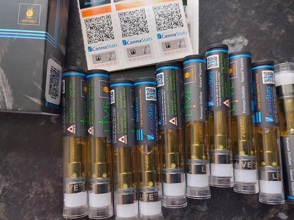 PREMIUM DISPENSARY FULL SPECTRUM VAPE CARTS (1000MG)