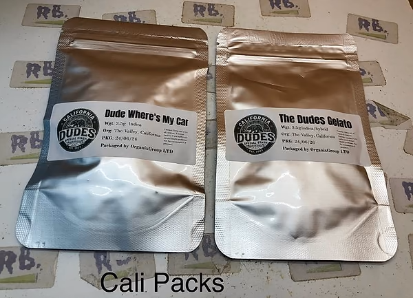 Dudes Cali Packs AAA — Flower