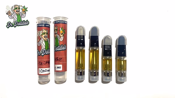 Cartuchos de vaporizador de resina viva 50/50 (0,5ml/1ml)
