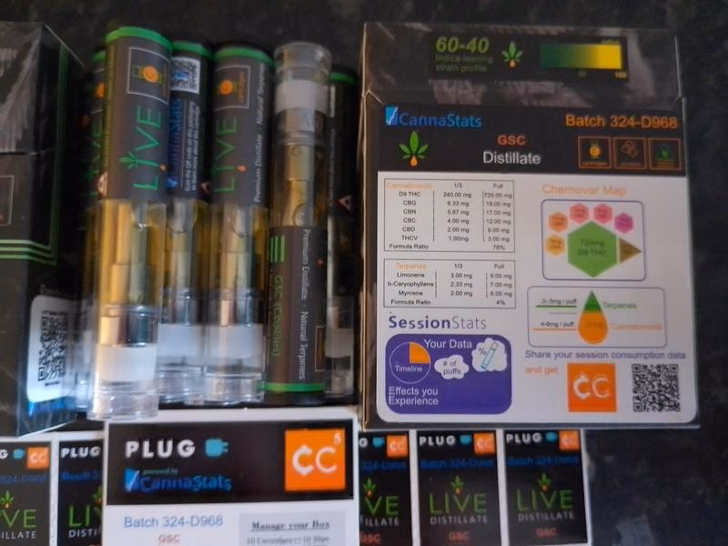 PREMIUM DISPENSARY FULL SPECTRUM VAPE CARTS (1000MG) 7