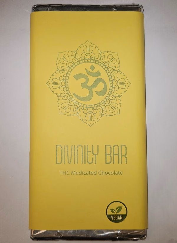 Divinity Bar - THC Medicated Chocolate (vegan)