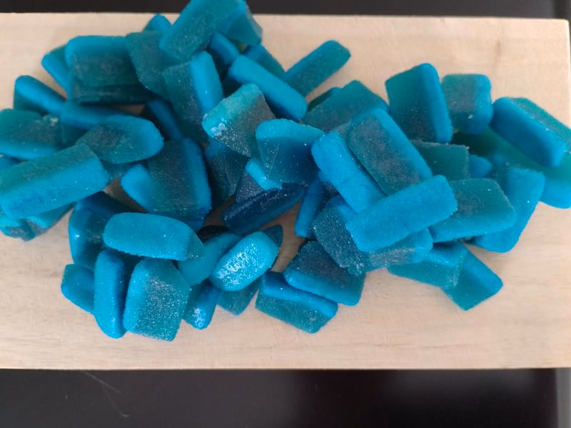 200MG PLASTRY ŻYWICY Z ŻYWICĄ W KOLORZE MALINY