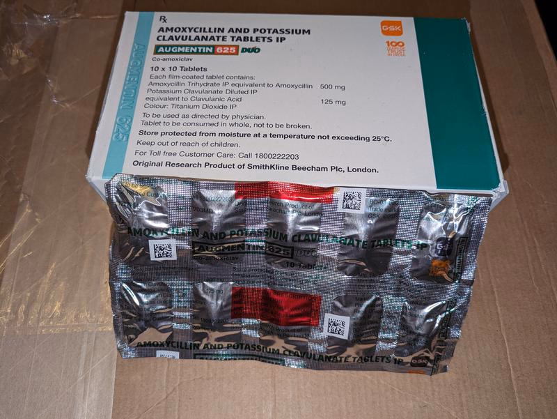 Flu Antibiotic Augmentin 625 Duo Tablet 2
