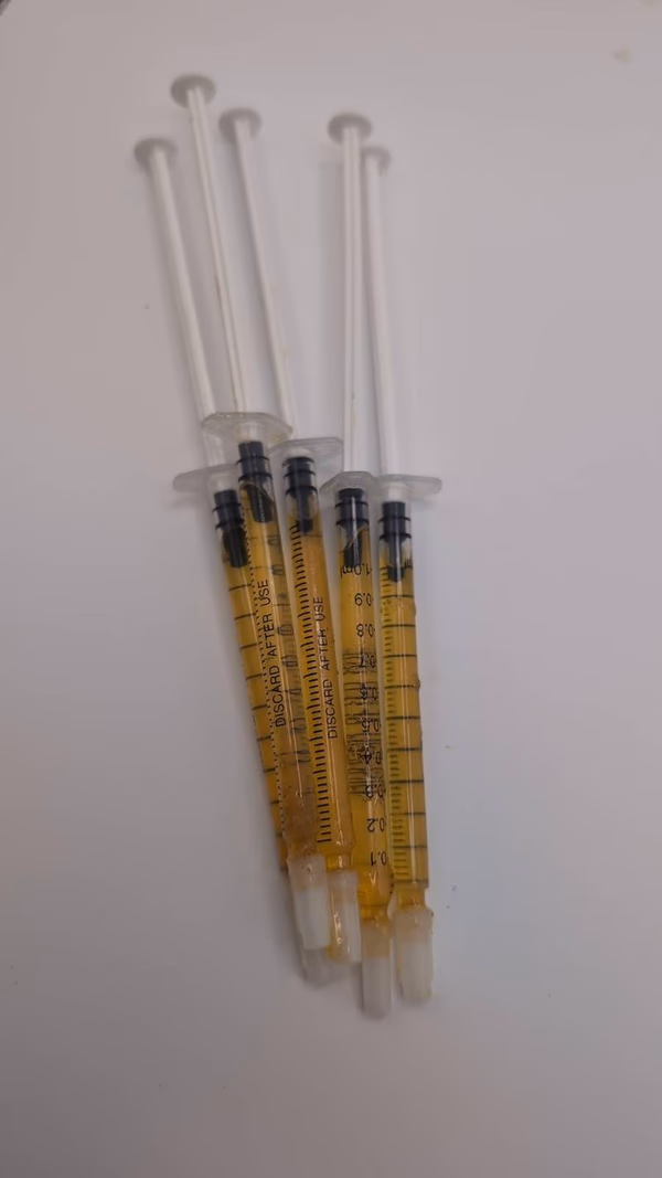 Rambo Pure THC Distillate D9 Syringes — Distillate