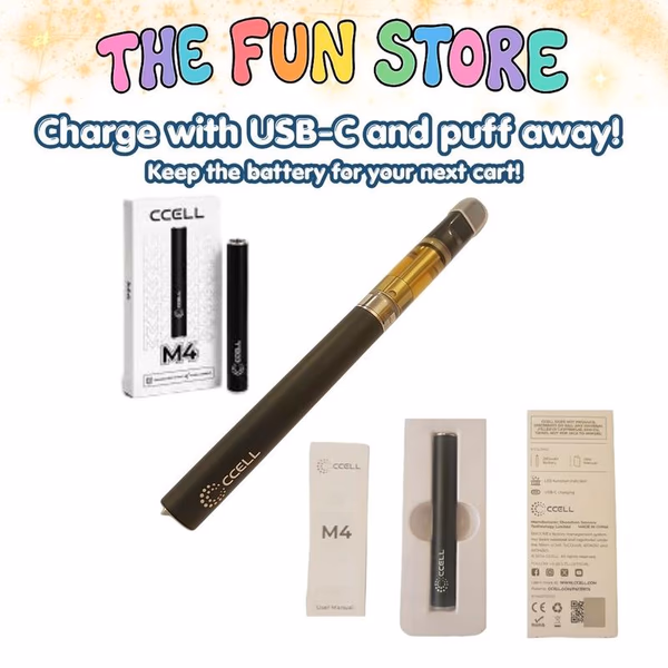 CCell m4 battery and D9 Cart