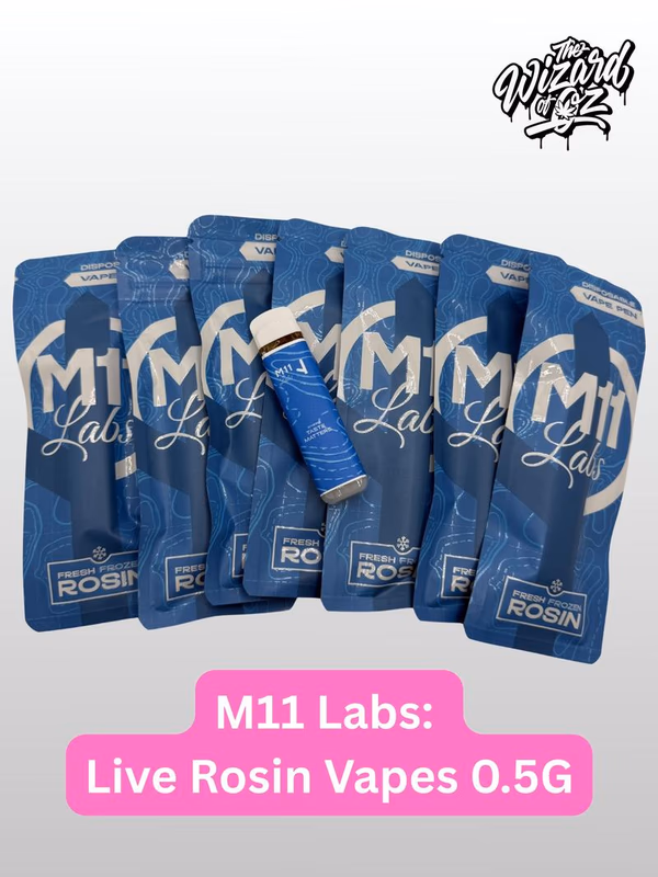 M11 Labs: Live Rosin Vapes