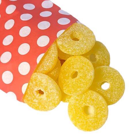 70mg Vegan Fizzy Pineapples