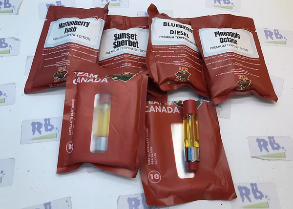 TEAM CANADA CARTS 1000MG