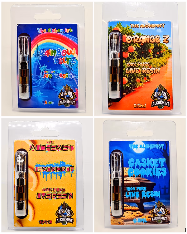 Pure Live Resin Vape Carts 510