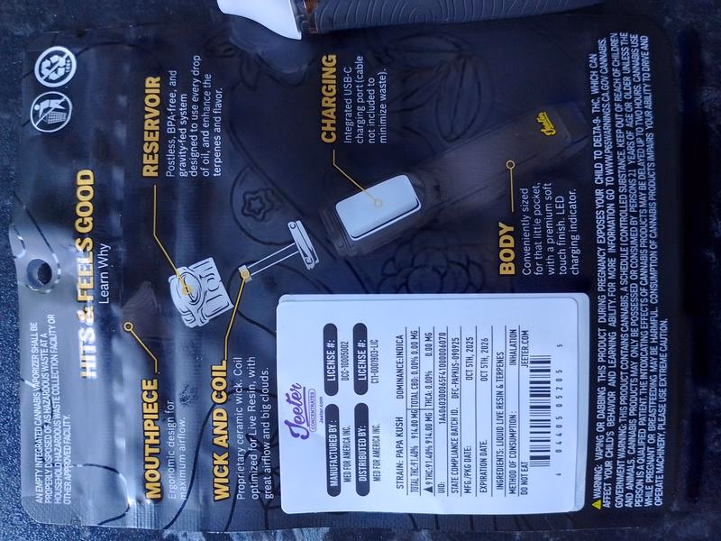 JEETER JUICE LIVE RESIN VAPE