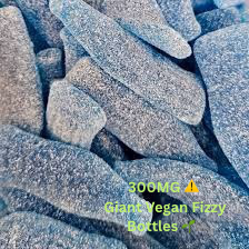300MG Vegan Giant Fizzy Bottles ⚠️ 🌱