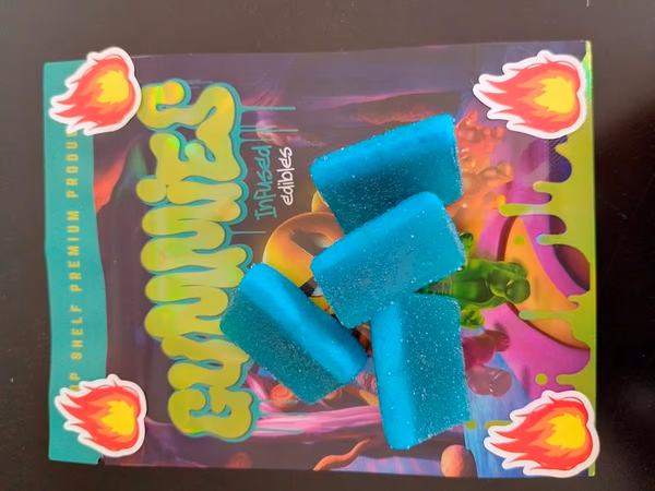 200MG LIVE RESIN BLUE RASPBERRY SLICES