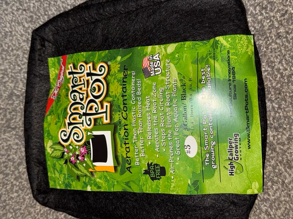Smart Pots. 11.5L. Fabric Pots