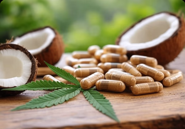 Vegan-Friendly Cannabis Infused Coconut Oil Capsules