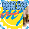 50/50 Live Resin &amp; D9 Distilate Cart.