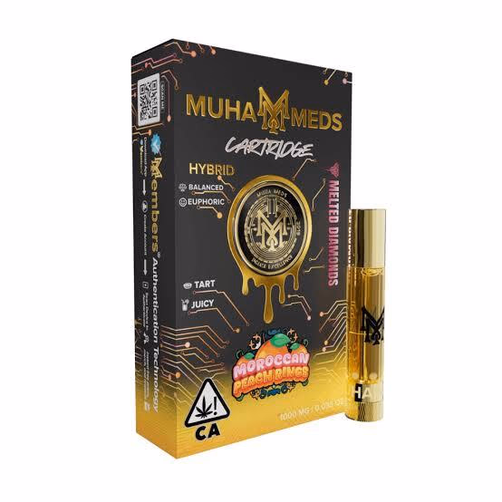 1g Muha Meds Melted Diamonds 510 Vape cartridge