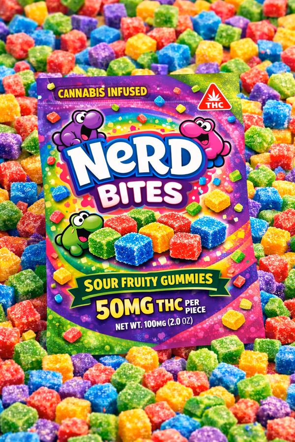 Nerd Rope Bites 50mg