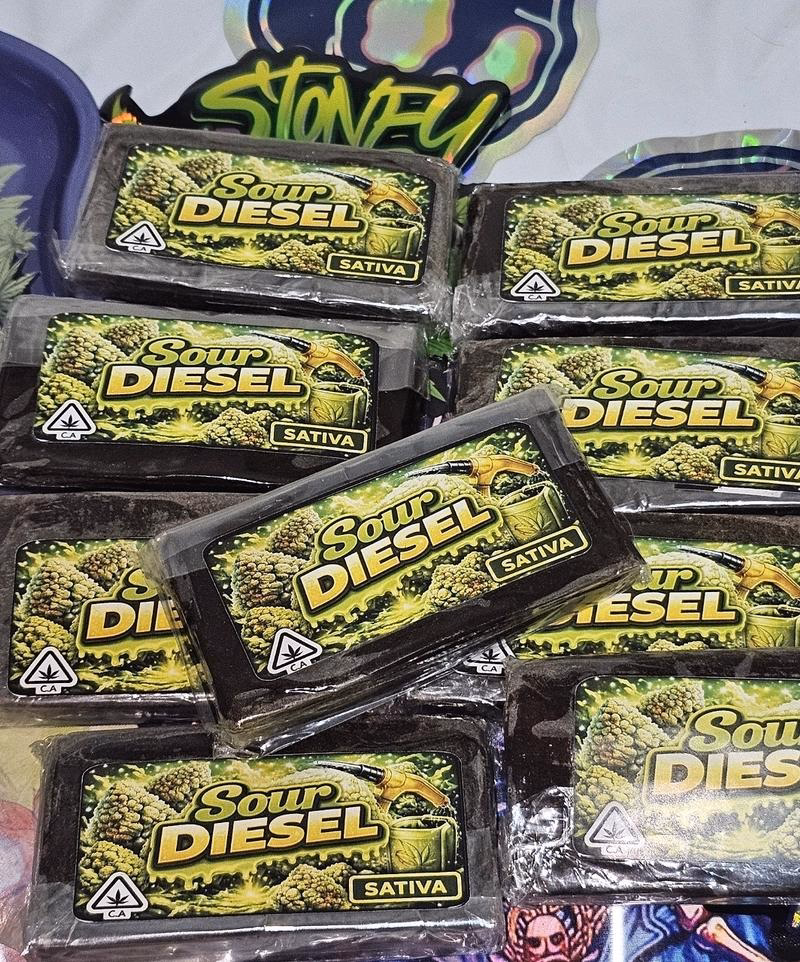 Triple Filtered Sour Diesel Bubble Hash ⛽️💎 4