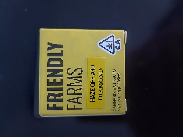 FREINDLY FARMS LIVE RESIN 1 GRAM (AUTÊNTICO)