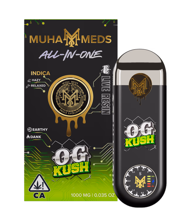 1g Muha Meds All-in-One Live Resin Vape